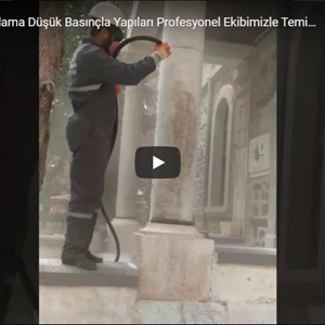 Aren Kumlama Düşük Basınçla Yapıları Profsyonel Ekibimizle İnceliyoruz